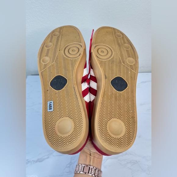 adidas Busenitz Skate Sneaker Suede Vulc‎ Red Gum Size 12 Dennis Busenitz Shoe - Picture 5 of 9